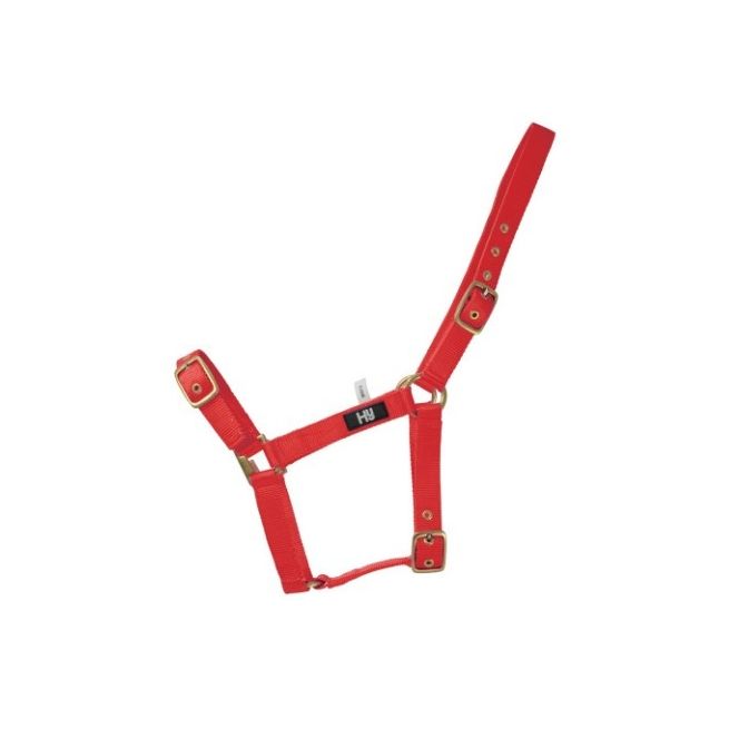 Hy Holly Fully Adjustable Head Collar (Red)
