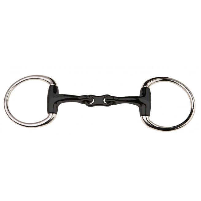JP Korsteel Sweet Iron French Link Eggbutt Snaffle Bit