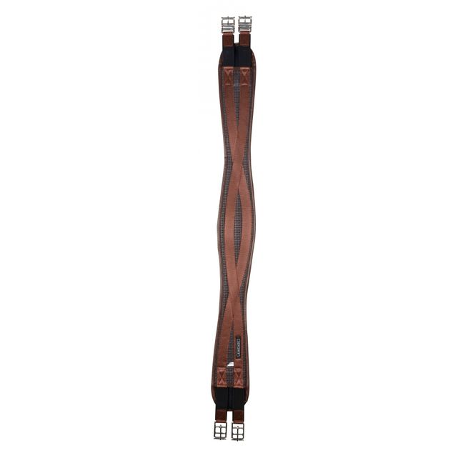 Kincade Anti-Chafe Shaped Elastic Girth (Brown)
