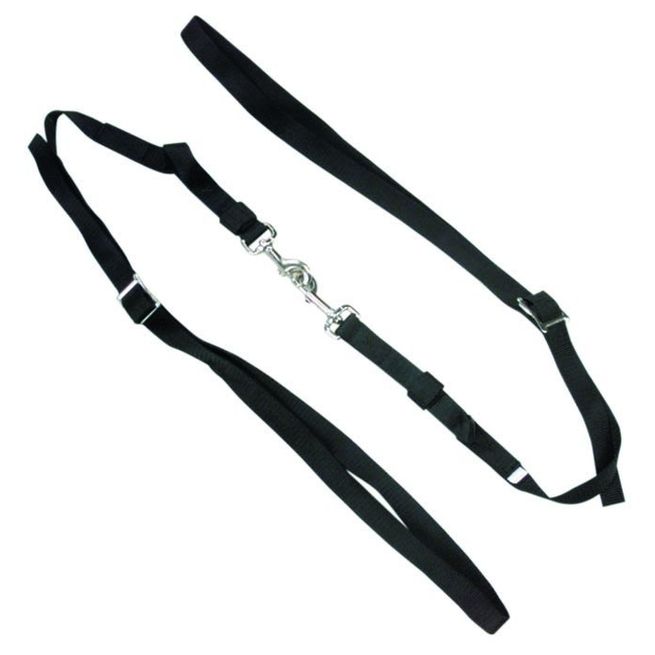 Kincade Elastic Nylon Side Reins (Black)