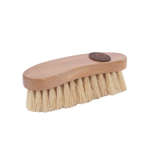 Kincade Wooden Deluxe Banana Shaped Dandy Brush (Natural)