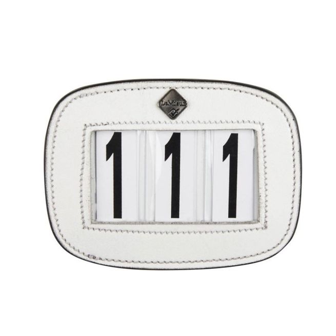 LeMieux Saddle Pad Number Holder (White)