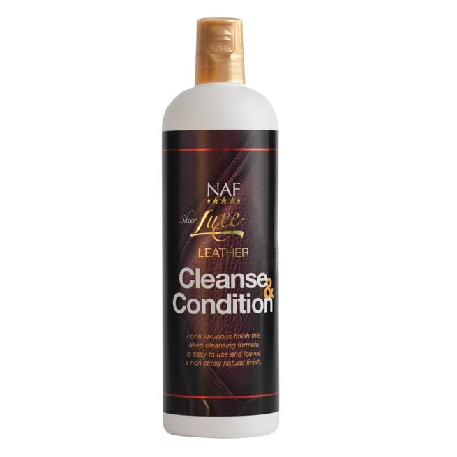 NAF Sheer Luxe Leather Cleanse &amp; Condition