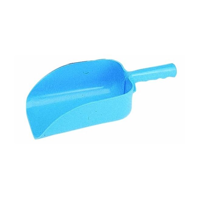 Roma Plastic Feed Scoop (Blue)
