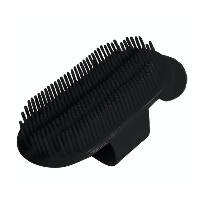 Roma Plastic Sarvis Curry Comb (Black)