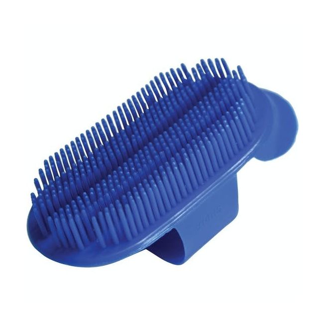Roma Plastic Sarvis Curry Comb (Blue)