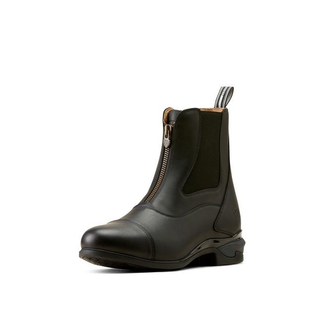 Ariat Mens Devon Axis Pro Zip Paddock Boots (Black)