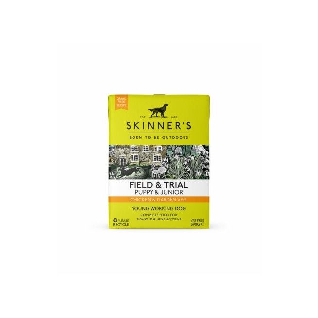 Skinner's Field &amp; Trial (Puppy/Junior) Chicken 390g