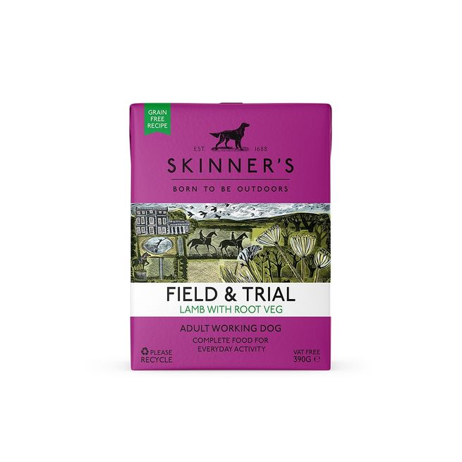 Skinner's Field &amp; Trial Adult Tray (Lamb) 390g