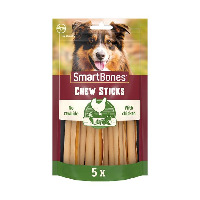 SmartBones Chicken Chew Strips