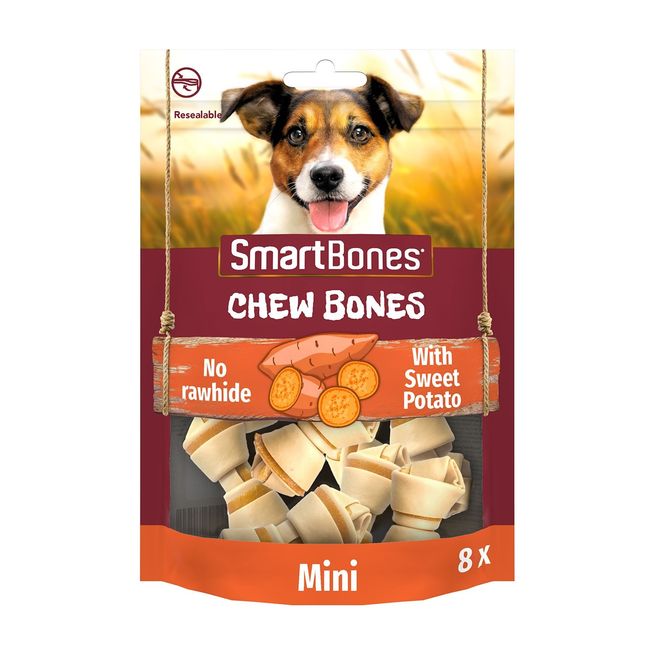 SmartBones Sweet Potato Chew Bones