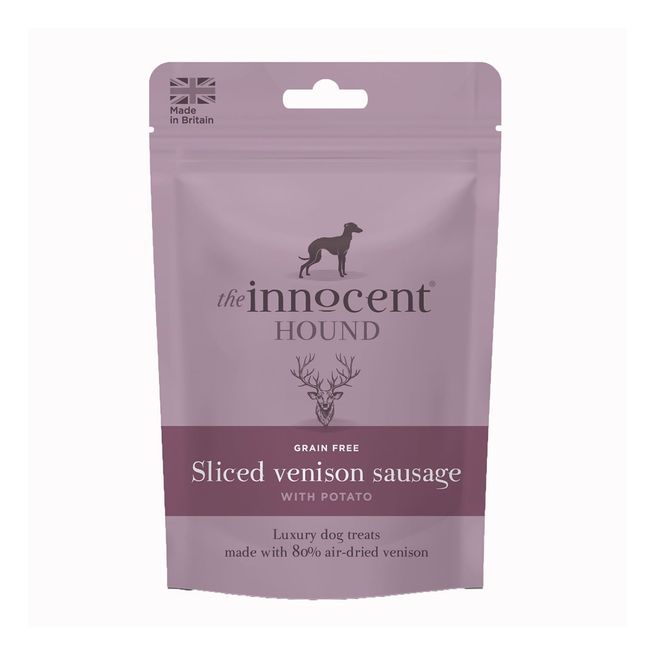 The Innocent Hound Sliced Venison Sausage Treats