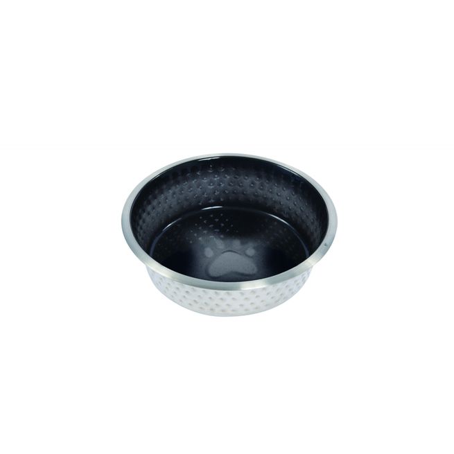 Weatherbeeta Non-Slip Stainless Steel Shade Pet Bowl (Black)
