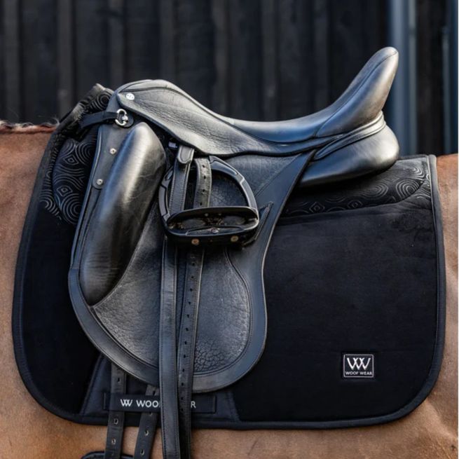 Woof Wear Elite Comfort Plus Dressage Saddlepad (Black)