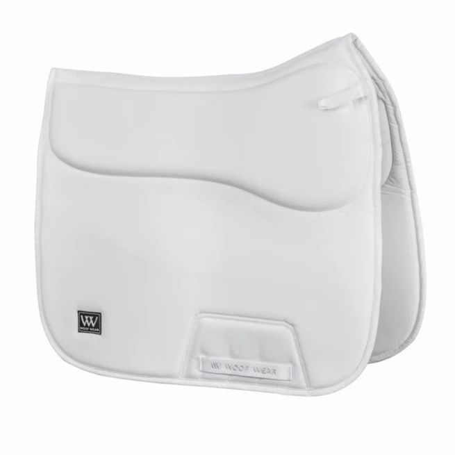 Woof Wear Elite Comfort Plus Dressage Saddlepad (White)
