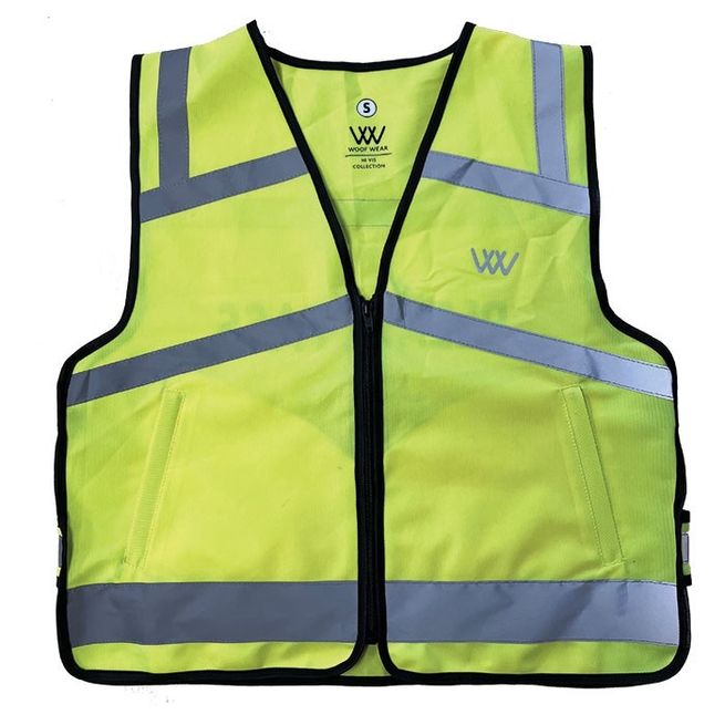 Woof Wear High Viz Riding Vest (Yellow)