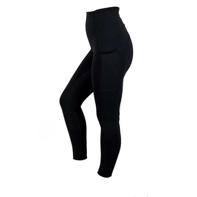 Woof Wear Ladies Original Riding Tights - Full Seat (Black)