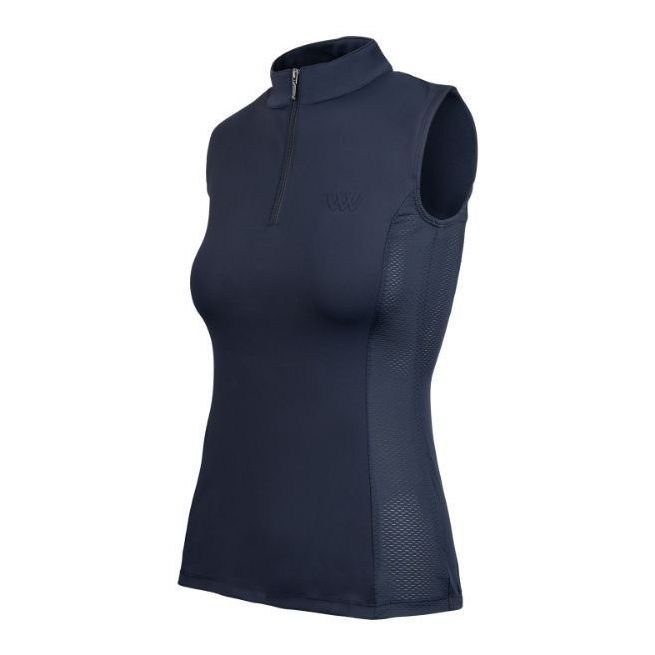 Woof Wear Ladies Sleeveless Tech Riding Shirt (Navy)
