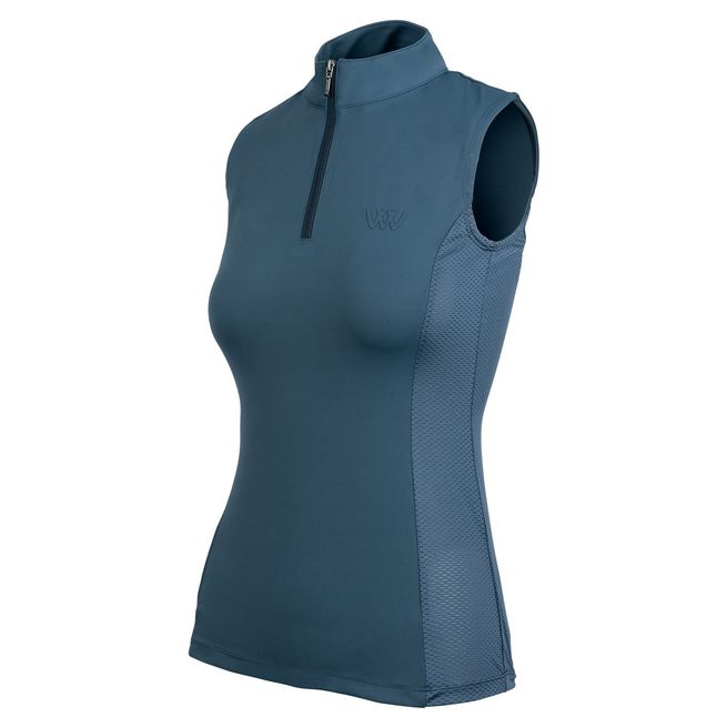 Woof Wear Ladies Sleeveless Tech Riding Shirt (Petrol)