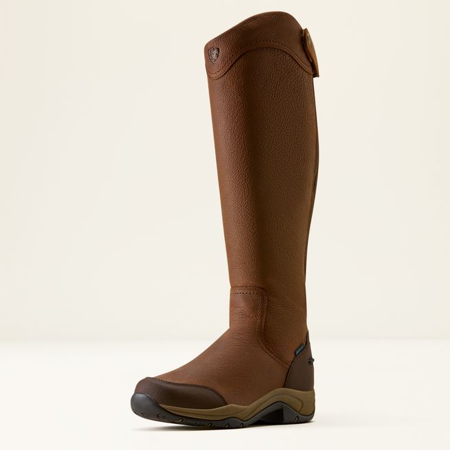 Ariat Womens Telluride Tall Sherpa H2O (Barn Brown)