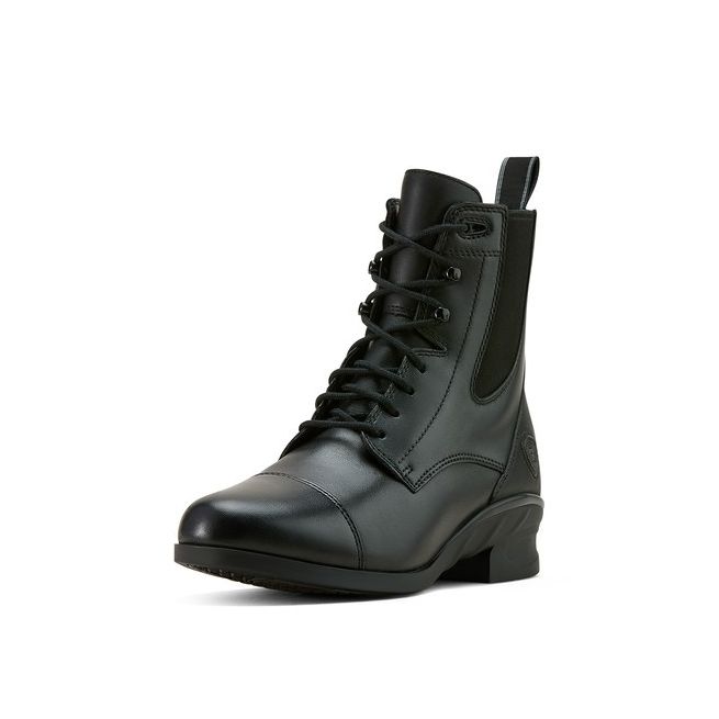 Ariat Women's Heritage Lace Paddock Boot (Black)