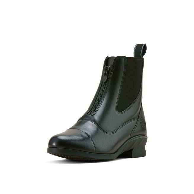 Ariat Women's Heritage Zip Paddock Boot (Black)