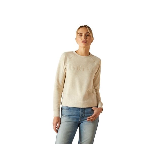 Ariat Women's Martine Sweatshirt (Pelican Heather)