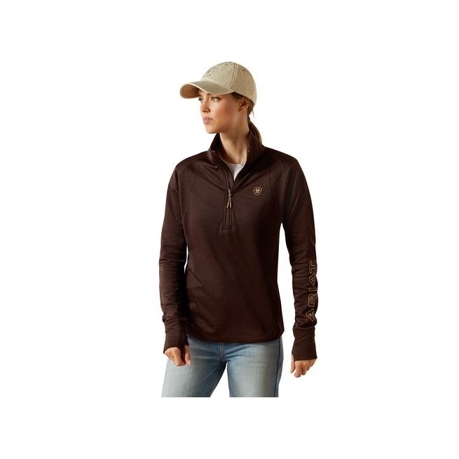 Ariat Women's Team EQ 1/2 Zip Pullover (Java)