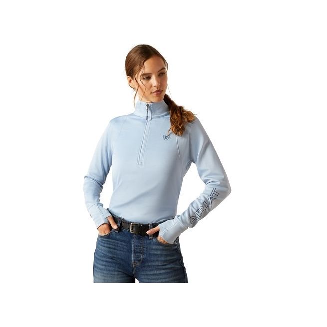 Ariat Women's Team EQ 1/2 Zip Pullover (Skyway)