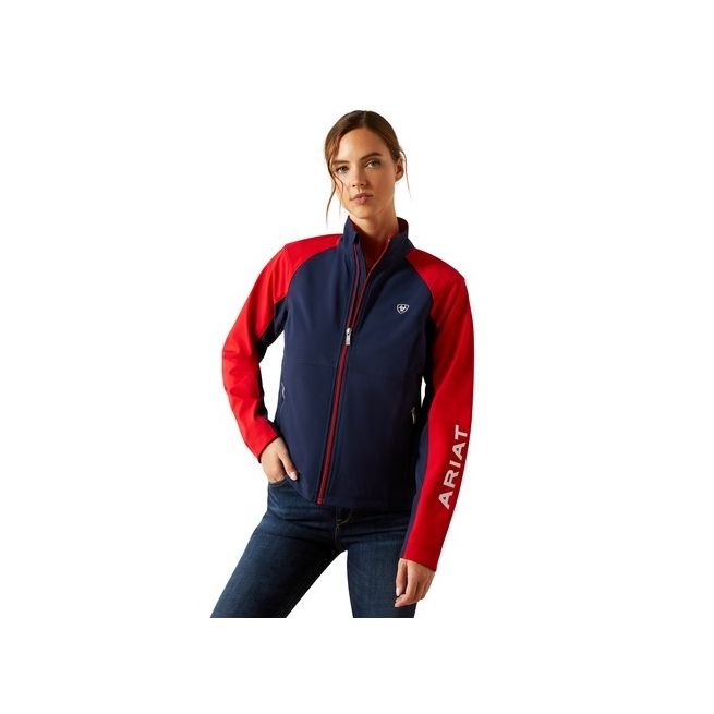 Ariat Women's Team EQ Jacket (Navy/Red)