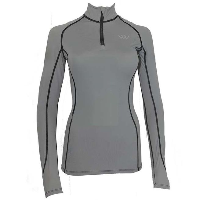 *OUTLET* Woof Wear Ladies Performance Riding Shirt (Brushed Steel)