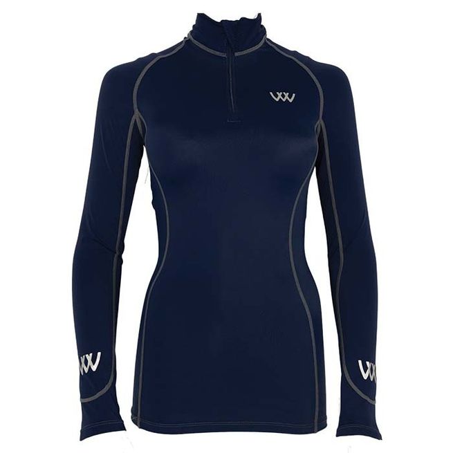 *OUTLET* Woof Wear Ladies Performance Riding Shirt (Navy)
