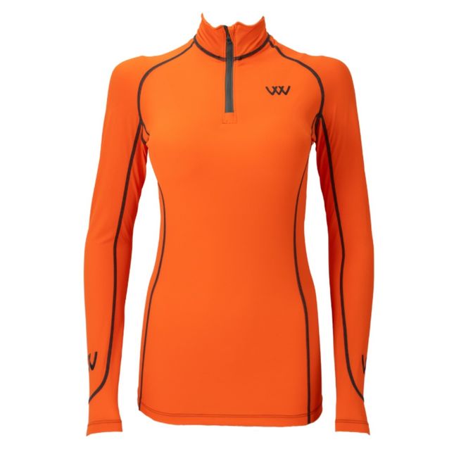 *OUTLET* Woof Wear Ladies Performance Riding Shirt (Orange)