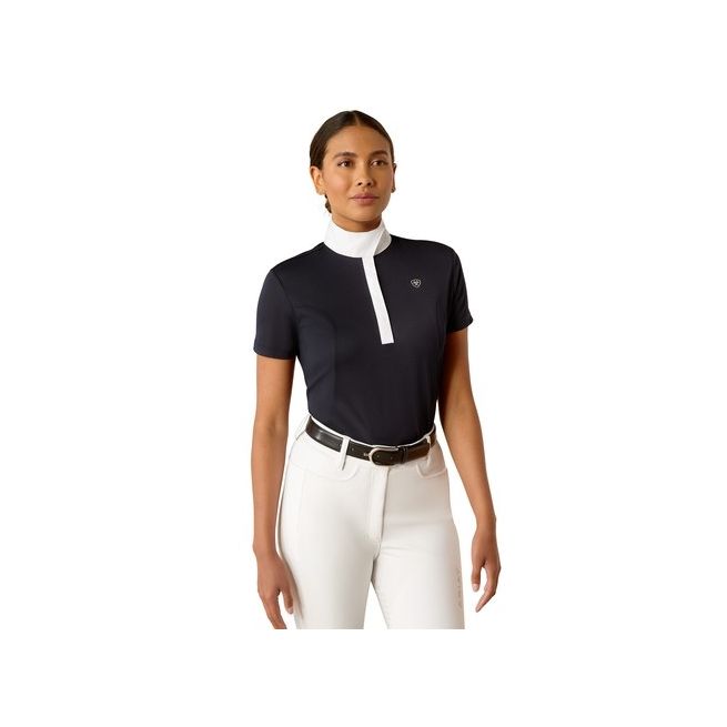 Ariat Womens Aptos Show Shirt (Show Navy)