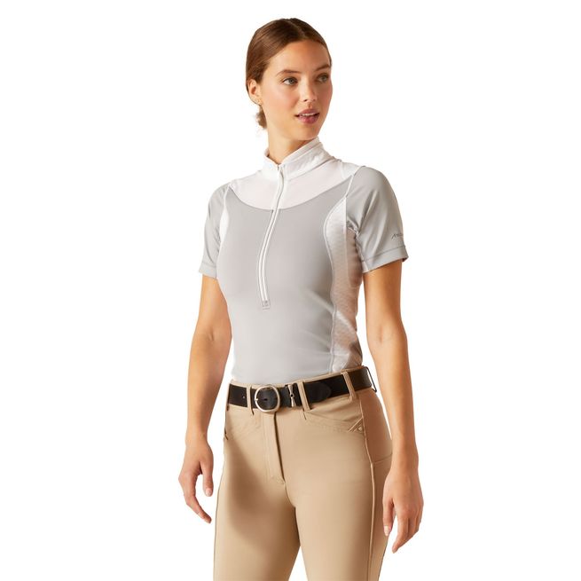 Ariat Womens Ascent Show Shirt (Light Ebony)