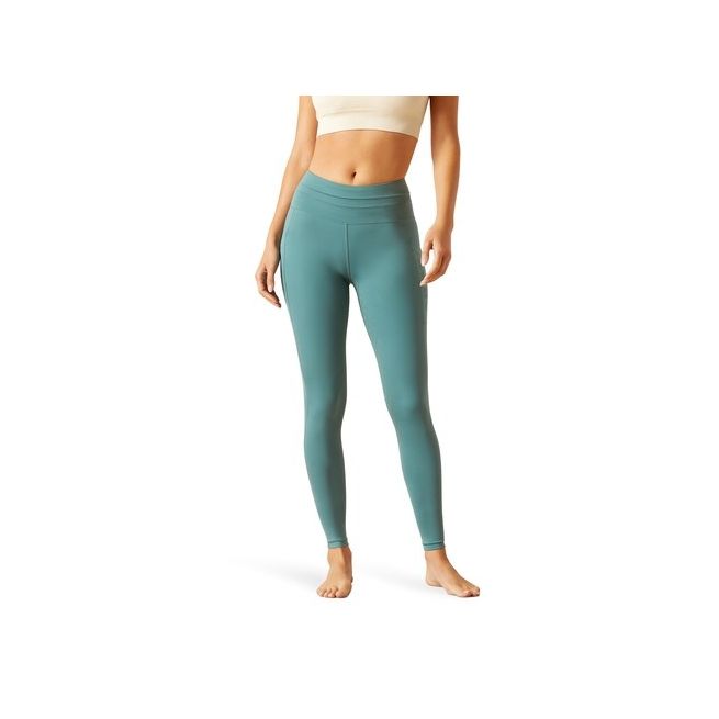 Ariat Womens EOS 2.0 Full Seat Tights (North Atlantic)