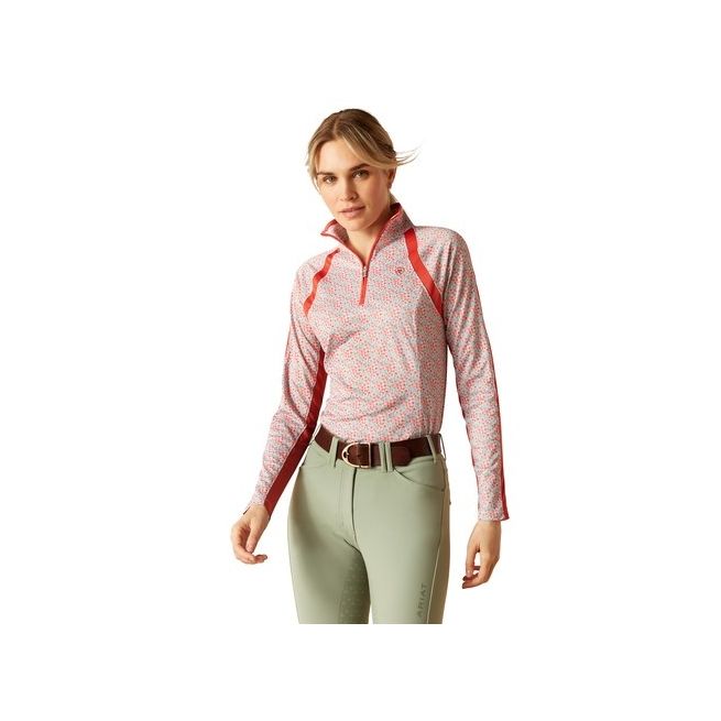 Ariat Womens Sunstopper 3.0 Base Layer (Petals)