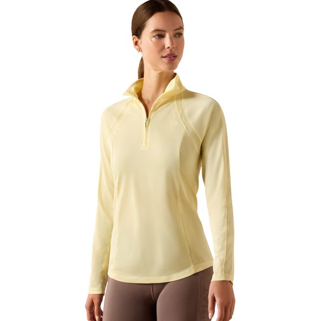 Ariat Womens Sunstopper 3.0 Long Sleeve Baselayer (Flan)