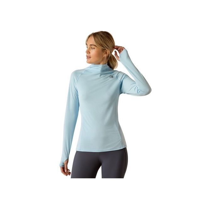 Ariat Womens Venture Long Sleeve Baselayer (Cerulean)