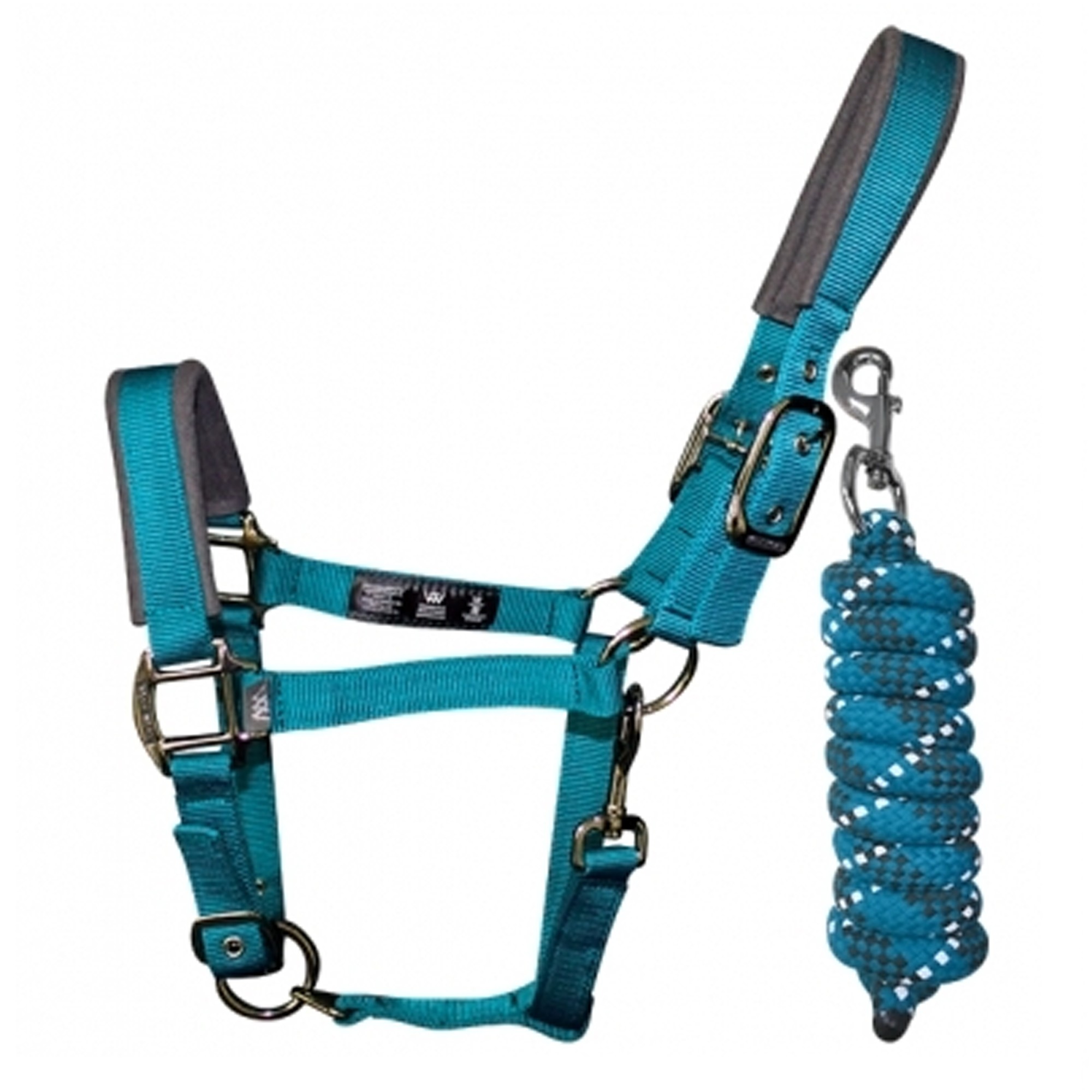 Woof Wear Head Collar and Lead Rope Colour Fusion Ocean Wychanger Barton