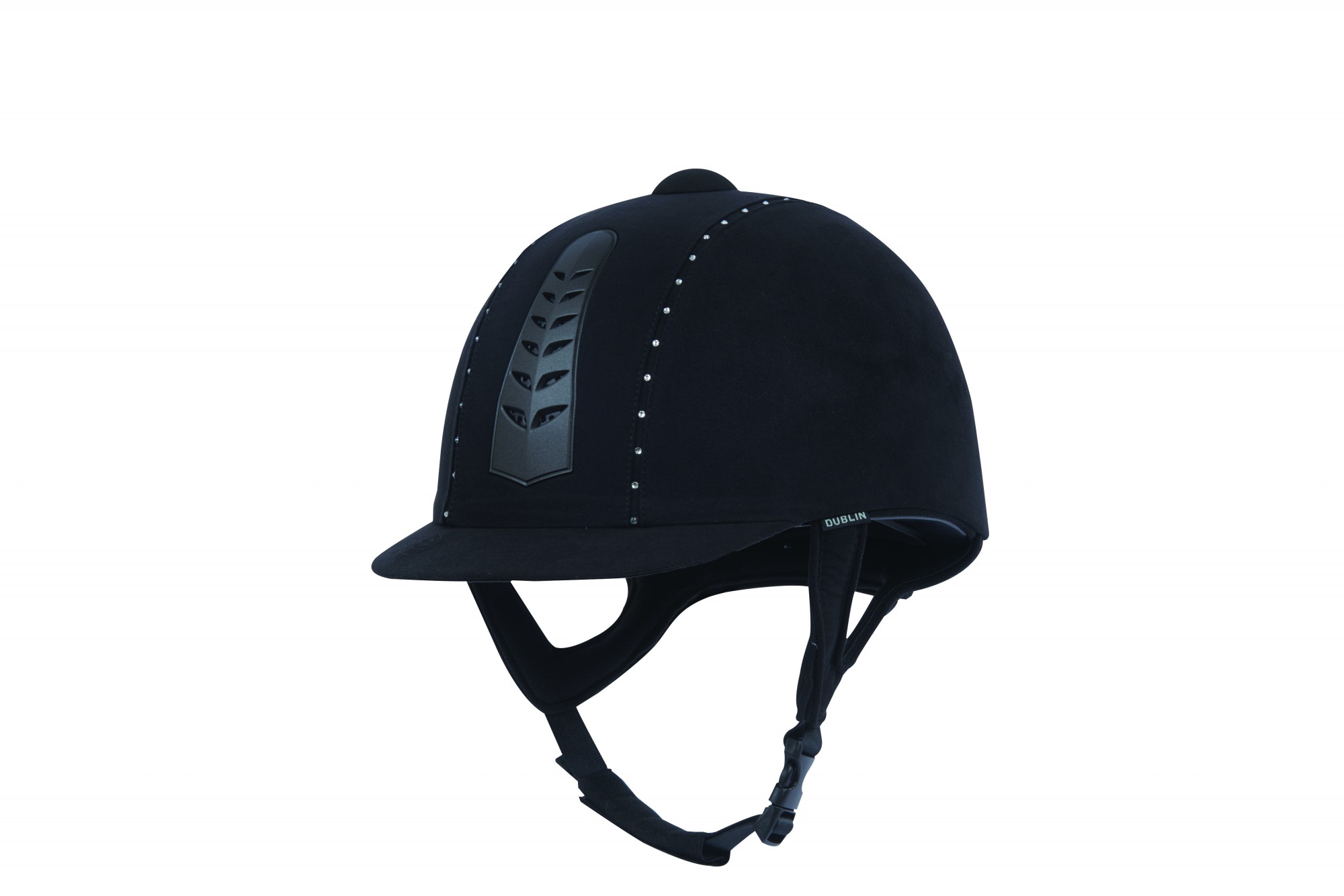 Dublin Silver Pro Diamante Riding Hat Wychanger Barton