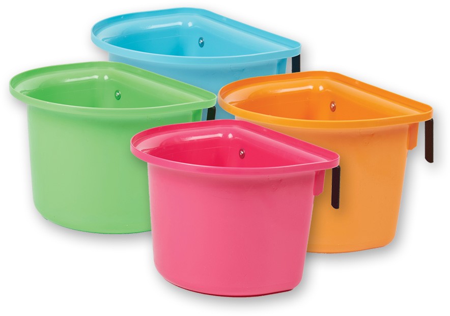 Roma Plastic Feed Bin (Aqua) Wychanger Barton