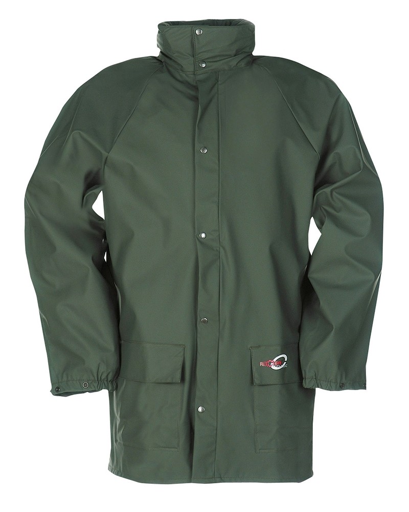 Hoggs of Fife Men's Flexothane Waterproof Jacket (Green) - Wychanger Barton