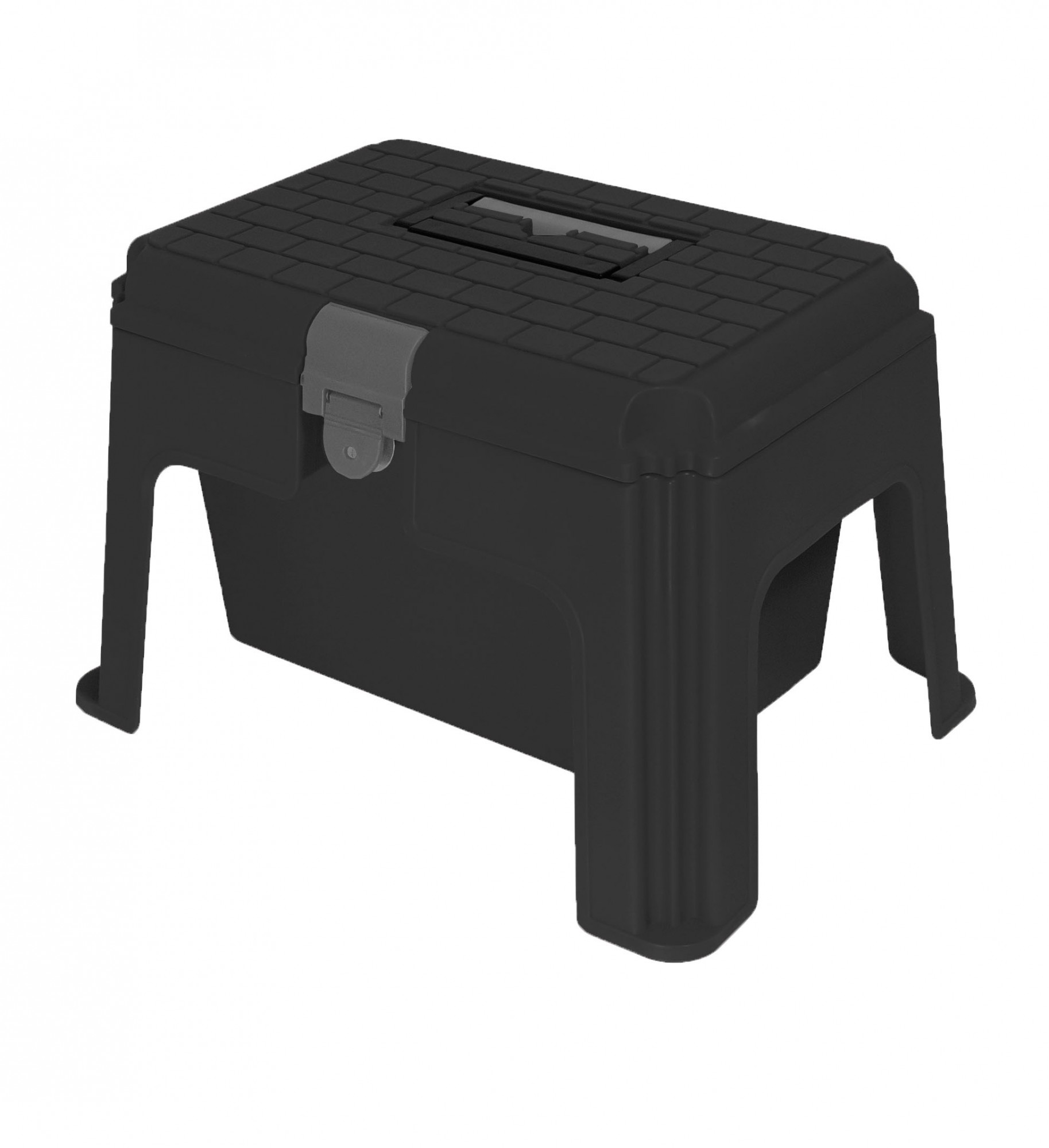 Stablekit Large Grooming Box With Step (Black) Wychanger Barton