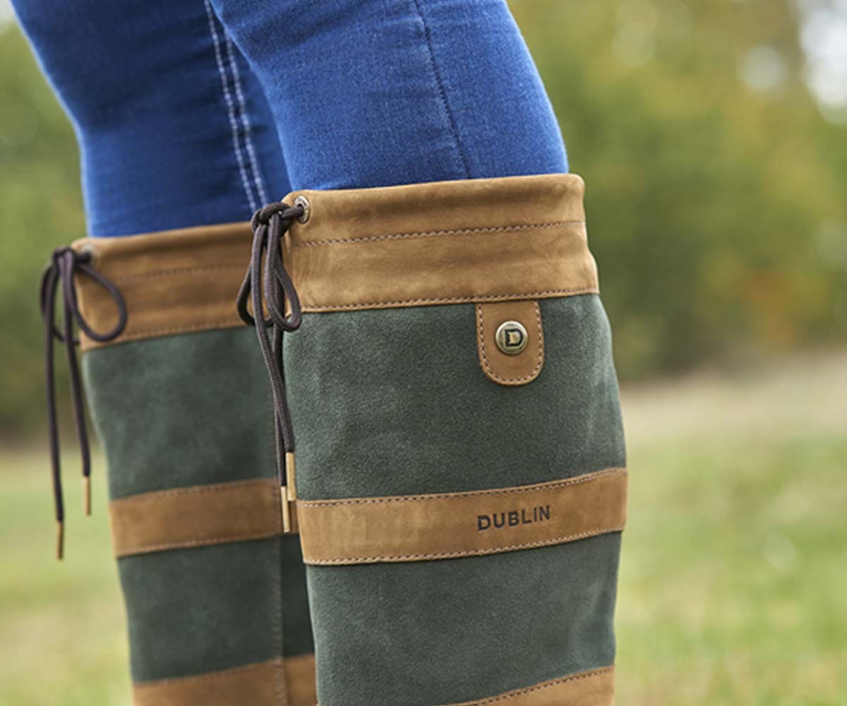 Dublin River Boots III (Dark Brown/Green) Wychanger Barton