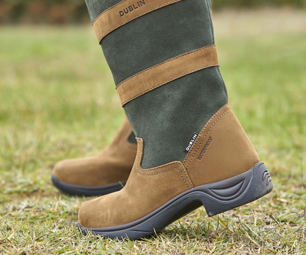 Dublin River Boots III (Dark Brown/Green) Wychanger Barton
