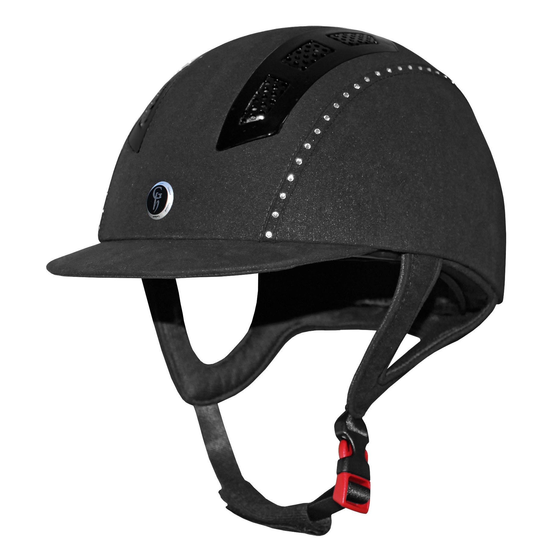 Gatehouse Chelsea Air Flow Pro Riding Hat Crystal Black Wychanger Barton