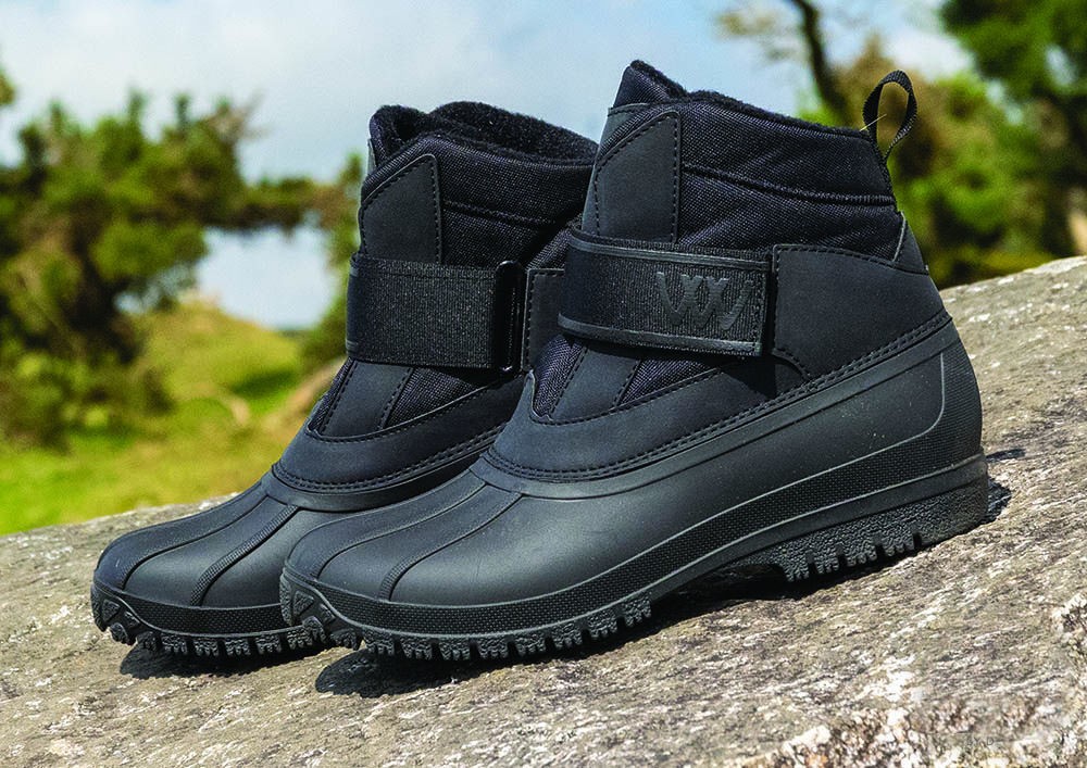 Woof Wear Adults Short Yard Boots Black Wychanger Barton