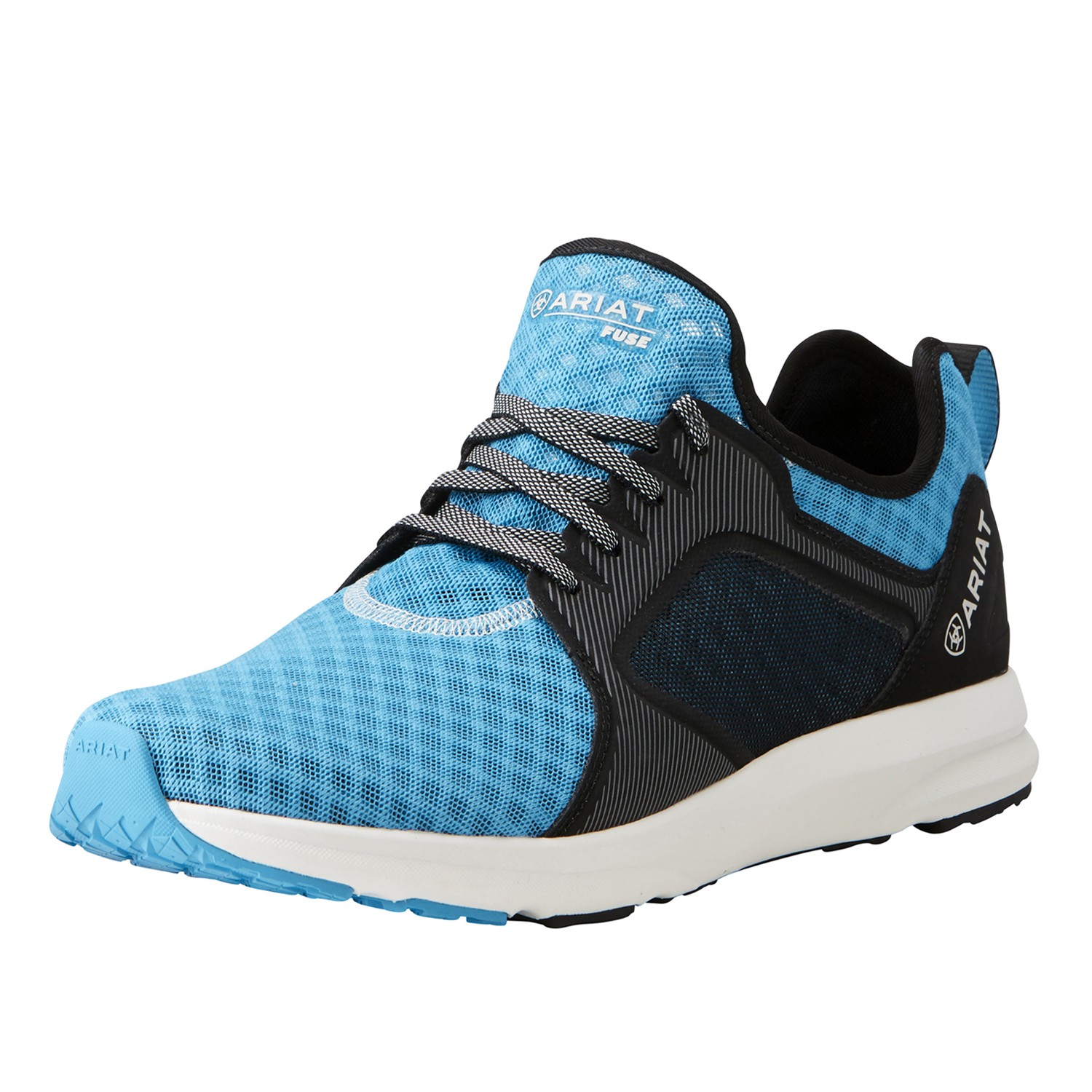 Ariat Men�s Fuse Athletic Shoe Blue Mesh Wychanger Barton Ariat Men�s Fuse Athletic Shoe Blue Mesh Wychanger Barton