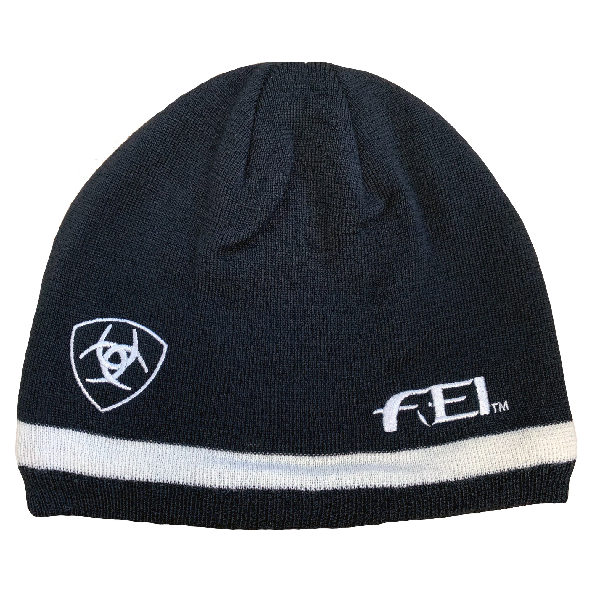 Ariat FEI Sport Beanie Hat (Navy 